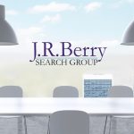 Conference room with J.R. Berry logo